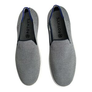 Rothy's The Slip On Anchor Womens Gray Shoes Size W 10.5 Casual Low Top Sneakers